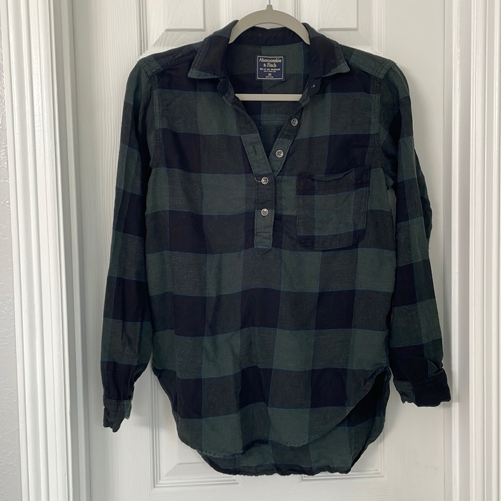 Abercrombie Buffalo Plaid Pullover